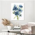 Picture of Blue Poppies I  _GroupedProduct_Rectangle_Portrait_Unframed_Print_Only_