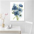Picture of Blue Poppies I  _GroupedProduct_Rectangle_Portrait_Unframed_Print_Only_