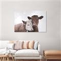 Picture of Cow buddies _GroupedProduct_Rectangle_Landscape_Unframed_Print_Only_
