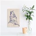 Picture of Blue Botanical I  _GroupedProduct_Rectangle_Portrait_Unframed_Print_Only_