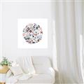 Picture of Coral circle I _GroupedProduct_Square_Unframed_Print_Only_
