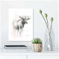 Picture of Moose Charcoal _GroupedProduct_Rectangle_Portrait_Unframed_Print_Only_