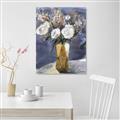 Picture of White Flower in Vase l _GroupedProduct_Rectangle_Portrait_Unframed_Print_Only_