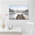 Picture of River After the Snowfall _GroupedProduct_Rectangle_Landscape_Unframed_Print_Only_