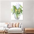 Picture of Green Vase II  _GroupedProduct_Rectangle_Portrait_Unframed_Print_Only_