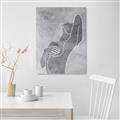 Picture of Hold a Pose Gray _GroupedProduct_Rectangle_Portrait_Unframed_Print_Only_