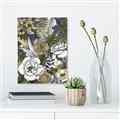 Picture of Detailed Floral in Color  _GroupedProduct_Rectangle_Portrait_Unframed_Print_Only_
