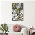 Picture of Detailed Floral in Color  _GroupedProduct_Rectangle_Portrait_Unframed_Print_Only_
