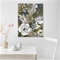 Picture of Detailed Floral in Color  _GroupedProduct_Rectangle_Portrait_Unframed_Print_Only_