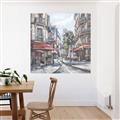 Picture of European Cafe Bar _GroupedProduct_Square_Unframed_Print_Only_
