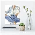 Picture of Blue Jeans I _GroupedProduct_Rectangle_Portrait_Unframed_Print_Only_