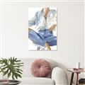 Picture of Blue Jeans I _GroupedProduct_Rectangle_Portrait_Unframed_Print_Only_