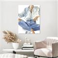 Picture of Blue Jeans I _GroupedProduct_Rectangle_Portrait_Unframed_Print_Only_