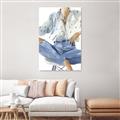Picture of Blue Jeans I _GroupedProduct_Rectangle_Portrait_Unframed_Print_Only_