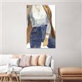 Picture of Blue Jeans II _GroupedProduct_Rectangle_Portrait_Unframed_Print_Only_