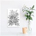 Picture of Sketched Flower I _GroupedProduct_Rectangle_Portrait_Unframed_Print_Only_