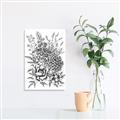 Picture of Sketched Flower II  _GroupedProduct_Rectangle_Portrait_Unframed_Print_Only_