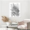 Picture of Sketched Flower II  _GroupedProduct_Rectangle_Portrait_Unframed_Print_Only_
