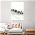 Picture of Misty Forest Trees _GroupedProduct_Rectangle_Portrait_Unframed_Print_Only_