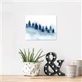 Picture of Misty Forest Blue Trees _GroupedProduct_Rectangle_Landscape_Unframed_Print_Only_