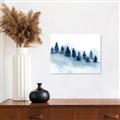 Picture of Misty Forest Blue Trees _GroupedProduct_Rectangle_Landscape_Unframed_Print_Only_
