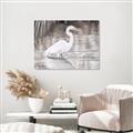 Picture of Wading Egret _GroupedProduct_Rectangle_Landscape_Unframed_Print_Only_