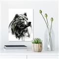 Picture of Sketched Bear _GroupedProduct_Rectangle_Portrait_Unframed_Print_Only_