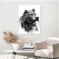Picture of Sketched Bear _GroupedProduct_Rectangle_Portrait_Unframed_Print_Only_