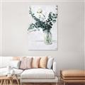 Picture of Flower in Bottle _GroupedProduct_Rectangle_Portrait_Unframed_Print_Only_