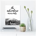 Picture of The Adventure Never Ends _GroupedProduct_Rectangle_Portrait_Photography _GroupedProduct_Rectangle_Portrait_Unframed_Print_Only_