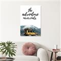 Picture of The Adventure Never Ends _GroupedProduct_Rectangle_Portrait_Photography _GroupedProduct_Rectangle_Portrait_Unframed_Print_Only_
