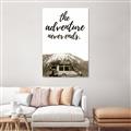 Picture of The Adventure Never Ends _GroupedProduct_Rectangle_Portrait_Photography _GroupedProduct_Rectangle_Portrait_Unframed_Print_Only_