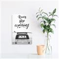 Picture of Never Stop Exploring Van _GroupedProduct_Rectangle_Portrait_Photography _GroupedProduct_Rectangle_Portrait_Unframed_Print_Only_