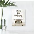 Picture of Never Stop Exploring Van _GroupedProduct_Rectangle_Portrait_Photography _GroupedProduct_Rectangle_Portrait_Unframed_Print_Only_