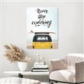 Picture of Never Stop Exploring Van _GroupedProduct_Rectangle_Portrait_Photography _GroupedProduct_Rectangle_Portrait_Unframed_Print_Only_