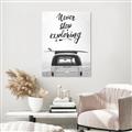 Picture of Never Stop Exploring Van _GroupedProduct_Rectangle_Portrait_Photography _GroupedProduct_Rectangle_Portrait_Unframed_Print_Only_