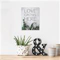 Picture of Love grows here _GroupedProduct_Rectangle_Portrait_Unframed_Print_Only_