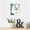 Picture of Green leaves  Pot _GroupedProduct_Rectangle_Portrait_Unframed_Print_Only_