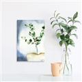 Picture of Green leaves  Pot _GroupedProduct_Rectangle_Portrait_Unframed_Print_Only_