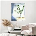 Picture of Green leaves  Pot _GroupedProduct_Rectangle_Portrait_Unframed_Print_Only_