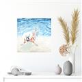 Picture of Wading at the Beach _GroupedProduct_Square_Unframed_Print_Only_