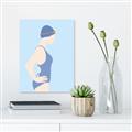 Picture of Swim Competition I  _GroupedProduct_Rectangle_Portrait_Unframed_Print_Only_