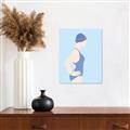 Picture of Swim Competition I  _GroupedProduct_Rectangle_Portrait_Unframed_Print_Only_