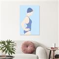 Picture of Swim Competition I  _GroupedProduct_Rectangle_Portrait_Unframed_Print_Only_