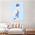Picture of Swim Competition I  _GroupedProduct_Rectangle_Portrait_Unframed_Print_Only_