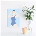 Picture of Swim Competition II  _GroupedProduct_Rectangle_Portrait_Unframed_Print_Only_