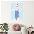 Picture of Swim Competition II  _GroupedProduct_Rectangle_Portrait_Unframed_Print_Only_