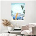 Picture of Surf board _GroupedProduct_Rectangle_Portrait_Unframed_Print_Only_