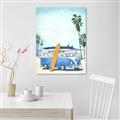 Picture of Surf board _GroupedProduct_Rectangle_Portrait_Unframed_Print_Only_