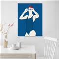 Picture of Swim Competition IV  _GroupedProduct_Rectangle_Portrait_Unframed_Print_Only_